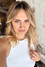 Ukrainian mail order bride Tetiana from Kyiv with blonde hair and blue eye color - image 20