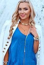 Ukrainian mail order bride Olga from Lviv with blonde hair and green eye color - image 9