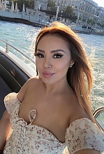 Ukrainian mail order bride Aigerim from Almaty with blonde hair and brown eye color - image 10