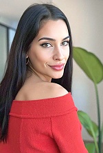 Ukrainian mail order bride Dayana Magali from Paran&aacute; with black hair and green eye color - image 32