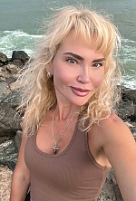 Ukrainian mail order bride Lyudmila from Paris with blonde hair and green eye color - image 10