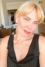 Ukrainian mail order bride Lyudmila from Paris with blonde hair and green eye color - image 14