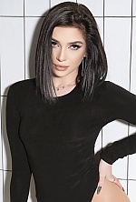 Ukrainian mail order bride Anastasia from Kyiv with black hair and brown eye color - image 9