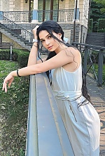 Ukrainian mail order bride Anastasia from Kyiv with black hair and brown eye color - image 3