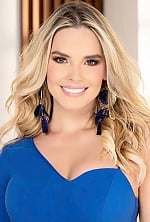 Ukrainian mail order bride Johana from Bogotá with blonde hair and brown eye color - image 10