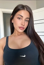 Ukrainian mail order bride Polina from Kharkiv with black hair and green eye color - image 2