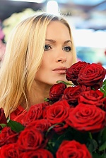 Ukrainian mail order bride Maryna from Rome with blonde hair and blue eye color - image 33