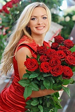 Ukrainian mail order bride Maryna from Rome with blonde hair and blue eye color - image 17