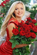 Ukrainian mail order bride Maryna from Rome with blonde hair and blue eye color - image 18