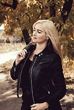 Ukrainian mail order bride Maryna from Rome with blonde hair and blue eye color - image 54
