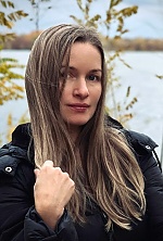 Ukrainian mail order bride Maryna from Rome with blonde hair and blue eye color - image 87