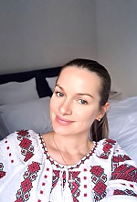 Ukrainian mail order bride Maryna from Rome with blonde hair and blue eye color - image 5