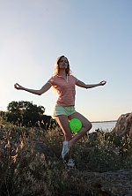 Ukrainian mail order bride Maryna from Rome with blonde hair and blue eye color - image 63