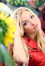 Ukrainian mail order bride Maryna from Rome with blonde hair and blue eye color - image 35