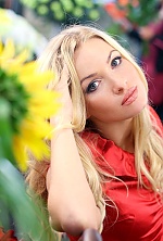 Ukrainian mail order bride Maryna from Rome with blonde hair and blue eye color - image 34