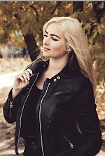 Ukrainian mail order bride Maryna from Rome with blonde hair and blue eye color - image 56
