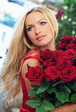 Ukrainian mail order bride Maryna from Rome with blonde hair and blue eye color - image 32