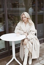 Ukrainian mail order bride Kristina from Wroclaw with blonde hair and grey eye color - image 3