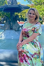 Ukrainian mail order bride Alla from Odesa with blonde hair and green eye color - image 8