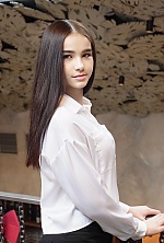 Ukrainian mail order bride Vladislava from Kyiv with black hair and hazel eye color - image 3