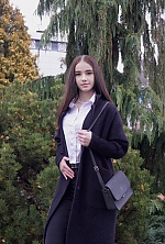 Ukrainian mail order bride Vladislava from Kyiv with black hair and hazel eye color - image 4