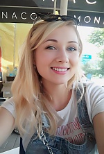 Ukrainian mail order bride Yuliia from Sumy with blonde hair and green eye color - image 7