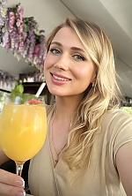 Ukrainian mail order bride Yuliia from Sumy with blonde hair and green eye color - image 6