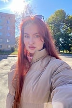 Ukrainian mail order bride Karina from Sumy with red hair and hazel eye color - image 6