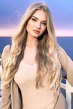 Ukrainian mail order bride Anastasiia from Kyiv with blonde hair and blue eye color - image 6