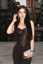 Ukrainian mail order bride Anastasia from Dublin with black hair and brown eye color - image 4