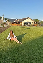 Ukrainian mail order bride Olena from Odesa with light brown hair and green eye color - image 11
