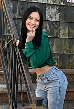 Ukrainian mail order bride Viktoriya from Ivano-Frankivsk with black hair and brown eye color - image 14