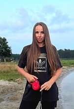 Ukrainian mail order bride Yana from Zhytomyr with light brown hair and green eye color - image 4