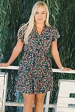 Ukrainian mail order bride Olesya from Ternopil with blonde hair and blue eye color - image 9