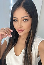 Ukrainian mail order bride Alla from Dnipro with black hair and hazel eye color - image 3
