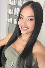 Ukrainian mail order bride Alla from Dnipro with black hair and hazel eye color - image 4