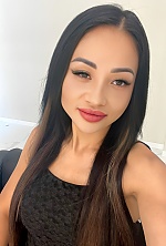 Ukrainian mail order bride Alla from Dnipro with black hair and hazel eye color - image 8