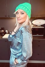 Ukrainian mail order bride Iryna from Antwerp with blonde hair and blue eye color - image 2