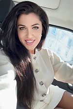 Ukrainian mail order bride Anastasia from Kyiv with brunette hair and green eye color - image 9