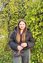 Ukrainian mail order bride Viktoriia from Odesa with brunette hair and black eye color - image 12