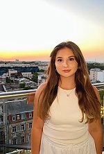 Ukrainian mail order bride Viktoriia from Odesa with brunette hair and black eye color - image 8