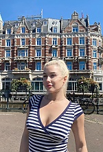 Ukrainian mail order bride Anastasiia from Kyiv with blonde hair and brown eye color - image 3