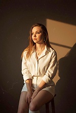 Ukrainian mail order bride Elizaveta from Mykolaiv with blonde hair and grey eye color - image 3