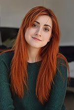 Ukrainian mail order bride Anastasia from Odesa with red hair and brown eye color - image 6