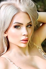 Ukrainian mail order bride Angelina from Dnipro with blonde hair and green eye color - image 6