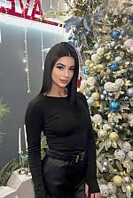 Ukrainian mail order bride Valeria from Kyiv with black hair and green eye color - image 5