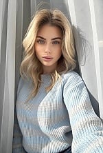 Ukrainian mail order bride Daria from Kharkiv with blonde hair and blue eye color - image 8
