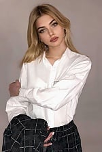 Ukrainian mail order bride Daria from Kharkiv with blonde hair and blue eye color - image 11