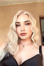 Ukrainian mail order bride Anastasiya from Kyiv with blonde hair and blue eye color - image 2