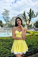 Ukrainian mail order bride Alexandra from Milan with black hair and green eye color - image 25